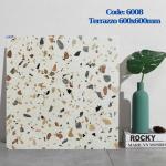 Gạch Terrazzo Porcelain mờ phẳng KT 600x600mm mã 6008