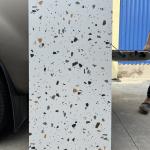 Gạch Terrazzo Porcelain mờ phẳng KT 60x1200mm mã 126027