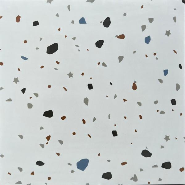 Gạch Terrazzo Porcelain mờ phẳng KT 600x600mm mã 6C01