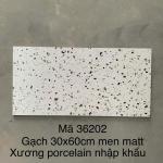 Gạch Terrazzo Porcelain mờ phẳng KT 300x600mm mã 36202